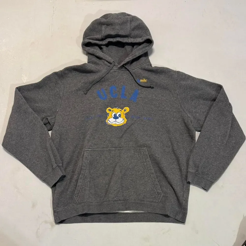 Nike Men's Grey Hoodie